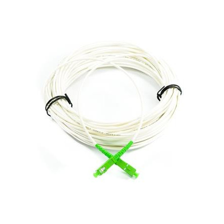 SC/APC - SC/APC simplex 9/125 SM 3m arm.biely 3mm B3 LSZH