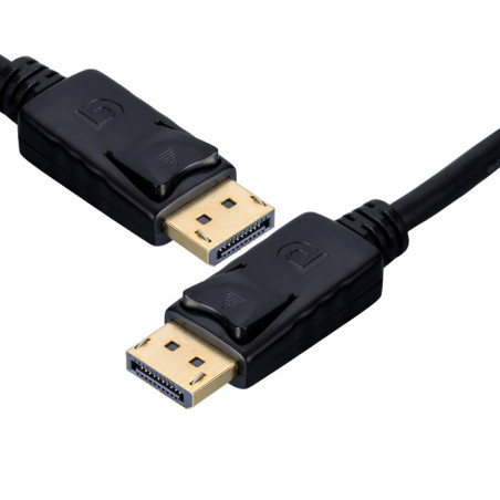 PremiumCord DisplayPort 1.4 prípojný kábel M/M, pozlátené konektory, 3m