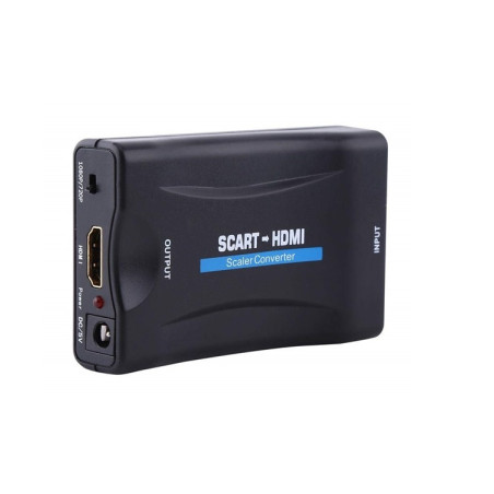 PremiumCord Prevodník SCART na HDMI 1080P s napájacím zdrojom 230V