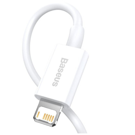 Baseus CALYS-C02 Superior Fast Charging Kábel Lightning 2.4A 2m White