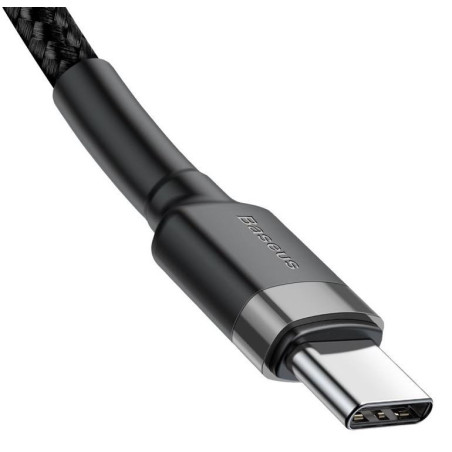 Baseus CATKLF-HG1 Cafule Kábel USB-C 60W 2m Gray/Black