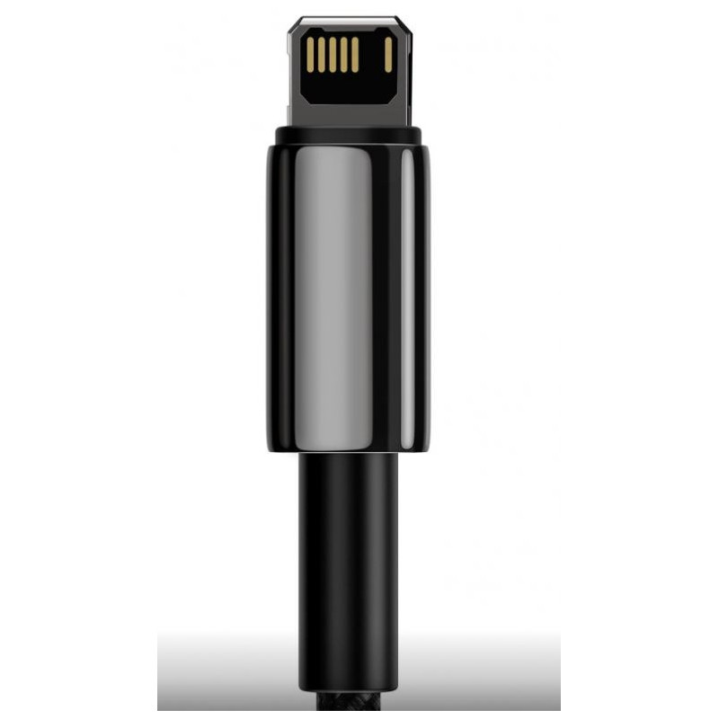 Baseus CALWJ-01 Tungsten Gold Kábel Lightning 2.4A 1m Black