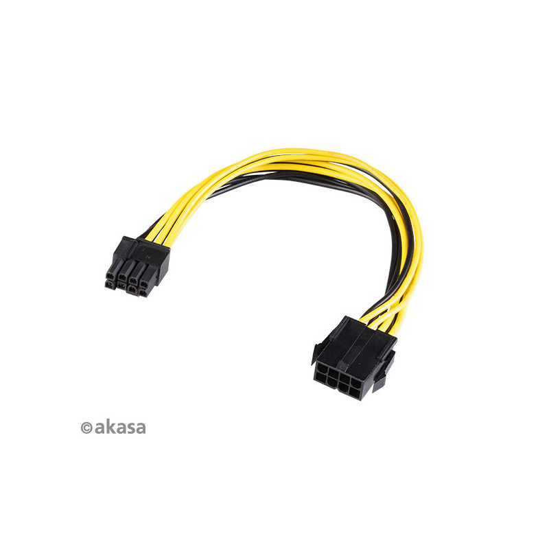 AKASA - 12V ATX ??8-Pin na PCIe 6+2 pin adaptér