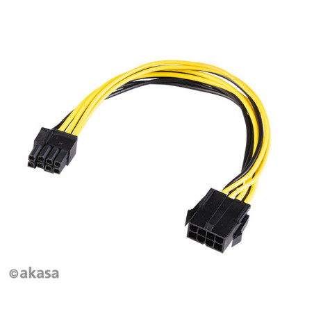 AKASA - 12V ATX ??8-Pin na PCIe 6+2 pin adaptér