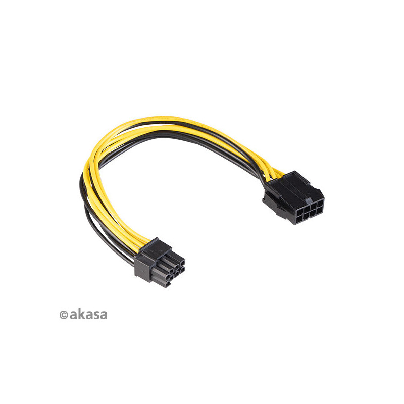 AKASA - 12V ATX ??8-Pin na PCIe 6+2 pin adaptér