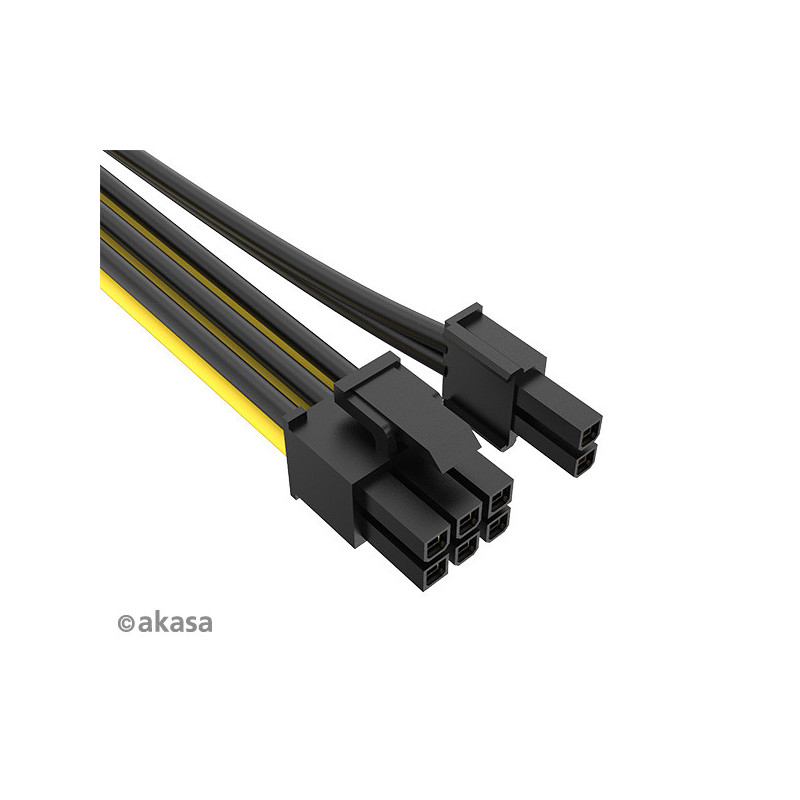 AKASA - 12V ATX ??8-Pin na PCIe 6+2 pin adaptér
