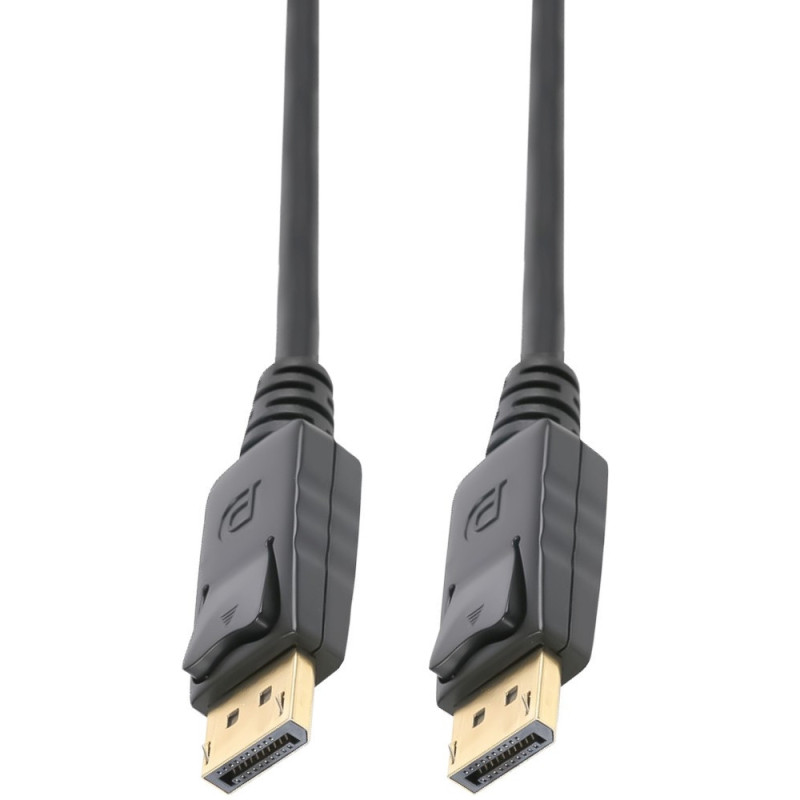 PremiumCord DisplayPort 2.0 prípojný kábel M/M, pozlátené konektory, 1m