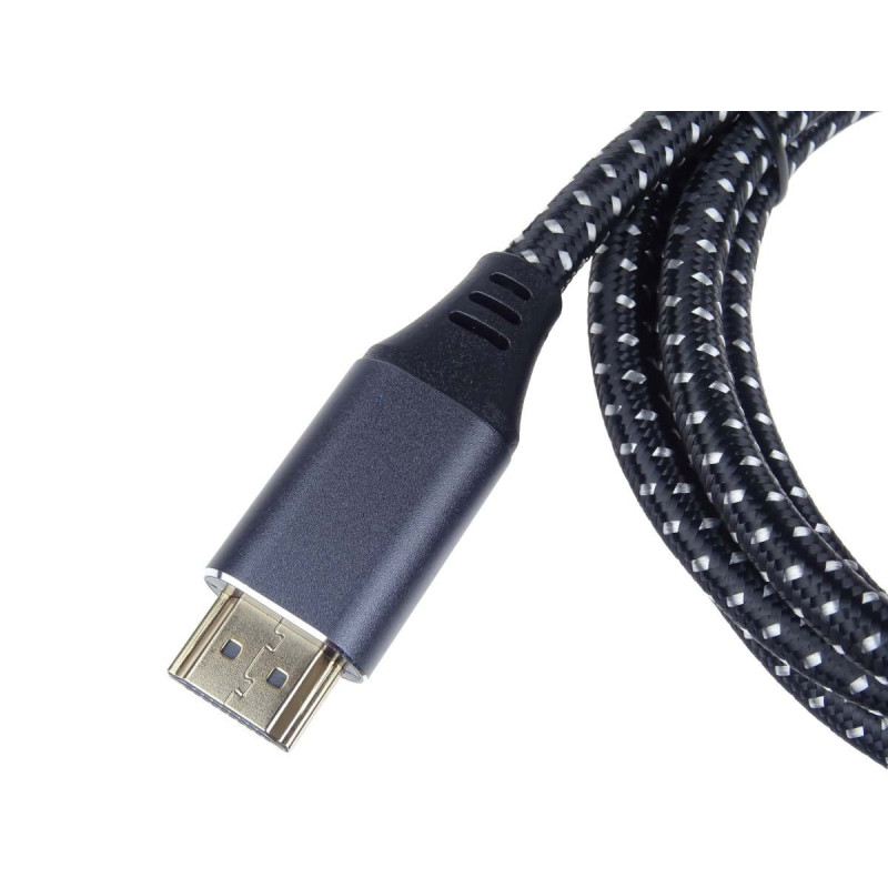 PremiumCord ULTRA HDMI 2.1 High Speed ??+ Ethernet kábel 8K @ 60Hz, pozlátené 1,5 m