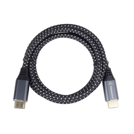 PremiumCord ULTRA HDMI 2.1 High Speed ??+ Ethernet kábel 8K @ 60Hz, pozlátené 2m