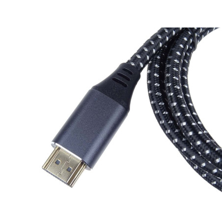 PremiumCord ULTRA HDMI 2.1 High Speed ??+ Ethernet kábel 8K @ 60Hz, pozlátené 3m