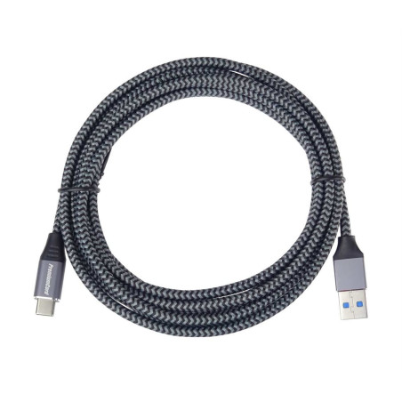 PremiumCord kábel USB-C - USB 3.0 A (USB 3.1 generation 1, 3A, 5Gbit/s) 3m oplet