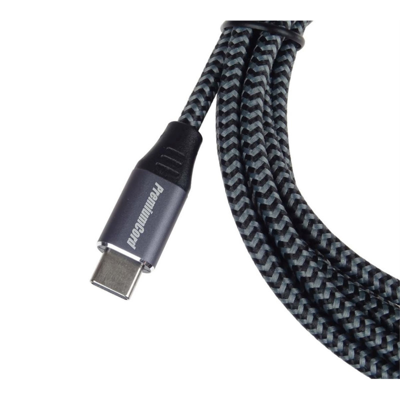 PremiumCord kábel USB-C - USB 3.0 A (USB 3.1 generation 1, 3A, 5Gbit/s) 3m oplet