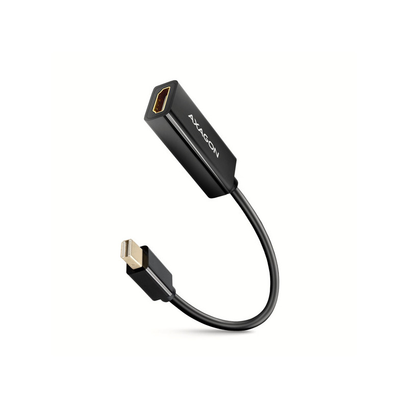 AXAGON RVDM-HI14N, Mini DisplayPort → HDMI 1.4 redukcia / adaptér, 4K/30Hz