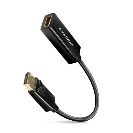 AXAGON RVD-HI14N, DisplayPort → HDMI 1.4 redukcia / adaptér, 4K/30Hz