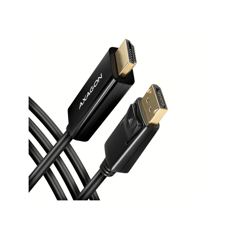 AXAGON RVD-HI14C2, DisplayPort → HDMI 1.4 redukcia / kábel 1.8m, 4K/30Hz