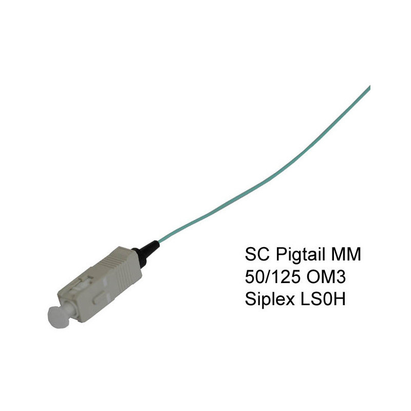 Pigtail Fiber Optic SC/PC 50/125MM, 2m OM3