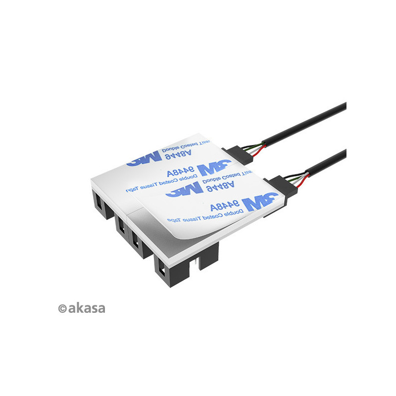 AKASA - USB 2.0 interný HUB 1-4