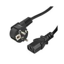 Kábel sieťový PC k AC adaptéru 3 žilový 230V