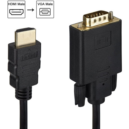 PremiumCord HDMI → VGA kábel 2m