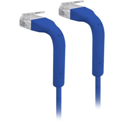 Ubiquiti U-Cable-Patch-RJ45-BL-50, UniFi Patch Kábel, 0,1m (0,22m s konektormi), Cat6, modrý (50ks)