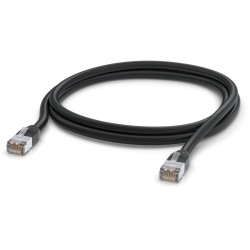 Ubiquiti UACC-Cable-Patch-Outdoor-2M-BK, Vonkajší UniFi patch kábel, 2m, Cat5e, čierny