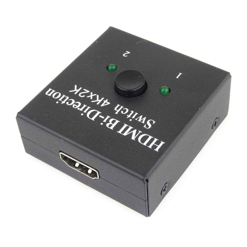 PremiumCord HDMI Switch 4K, FULL HD 1080p obojsmerný 2-1 alebo 1-2