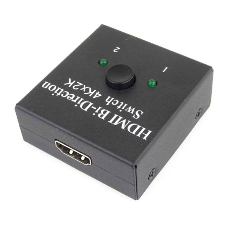 PremiumCord HDMI Switch 4K, FULL HD 1080p obojsmerný 2-1 alebo 1-2