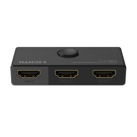 PremiumCord HDMI Switch 4K@60Hz YUV 4:4:4, FULL HD 1080P, 3D obojsmerný 2-1 alebo 1-2