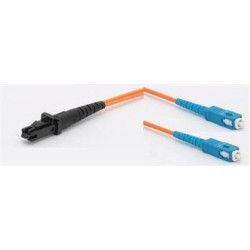 Optický patchkábel duplex MTRJ-SC 62,5/125um MM, 3m, OM1
