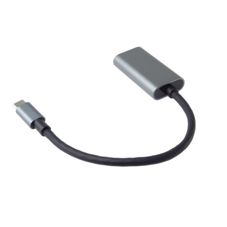 PremiumCord Prevodník USB-C na HDMI, rozlíšenie 4K a FULL HD 1080p, kovové púzdro