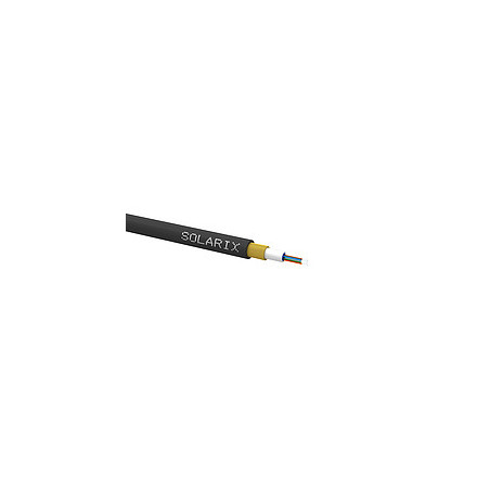 Zafukovací kábel MINI 8vl 9/125 HDPE Fca čierny, cena za meter