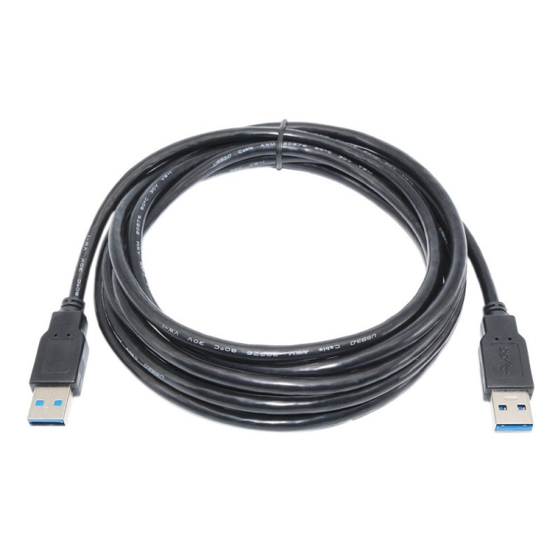 PremiumCord Kábel USB 3.0 Super-speed 5Gbps A-A, 9pin, 1m