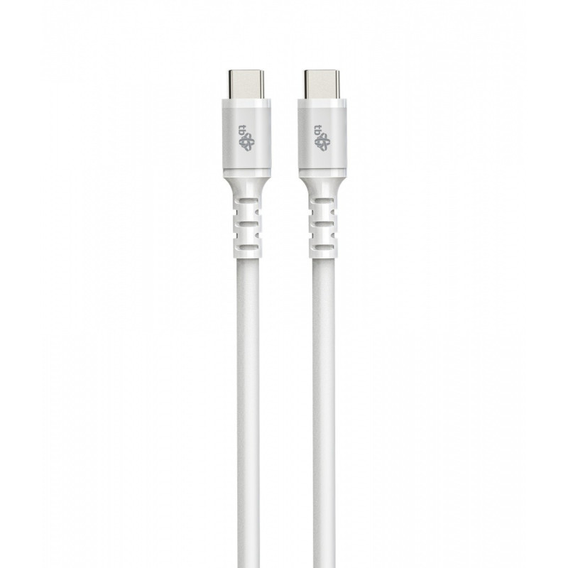 TB USB-C kábel biely 60W 2m