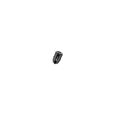 Nabíjačka USB do auta C-TECH UCC-02, 1x Type C + 1x Type A, 30W, Power delivery 3.0, Quick Charge