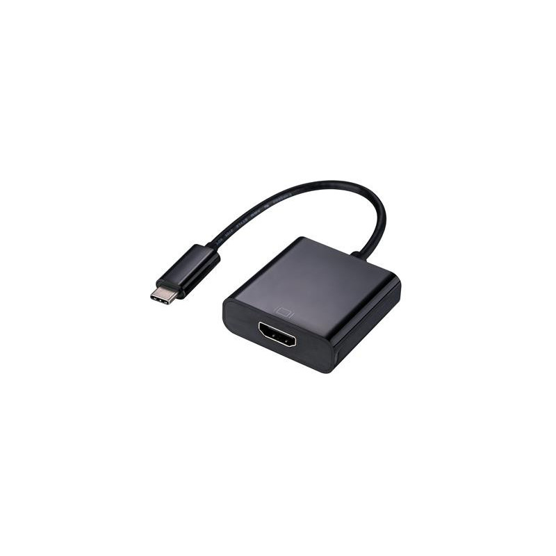 Adaptér C-TECH Type-C na HDMI, M/F, 15cm