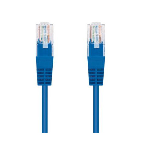 Kábel C-TECH patchcord Cat5e, UTP, modrý, 0,25 m