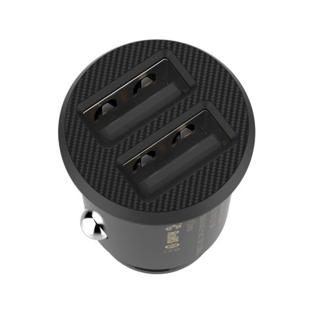 Baseus CCALL-ML01 Grain Nabíjačka do Autá 15.5W 2x USB Black