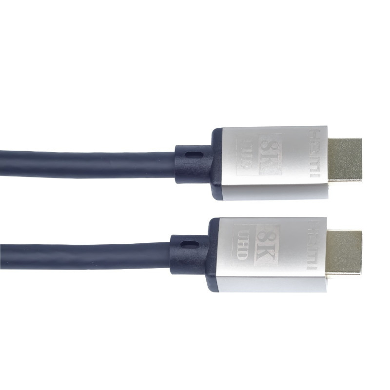 PremiumCord Ultra High Speed ??HDMI 2.1 kábel 8K@60Hz, 4K@120Hz dĺžka 5m kovové pozlátené konektory