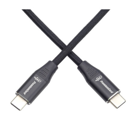 PremiumCord Kábel USB-C M/M, 240 W 480 MBps, 2m
