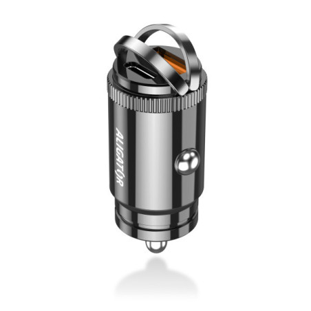Aligator mini nabíjačka do auta Power Delivery 30W, USB-C + USB-A