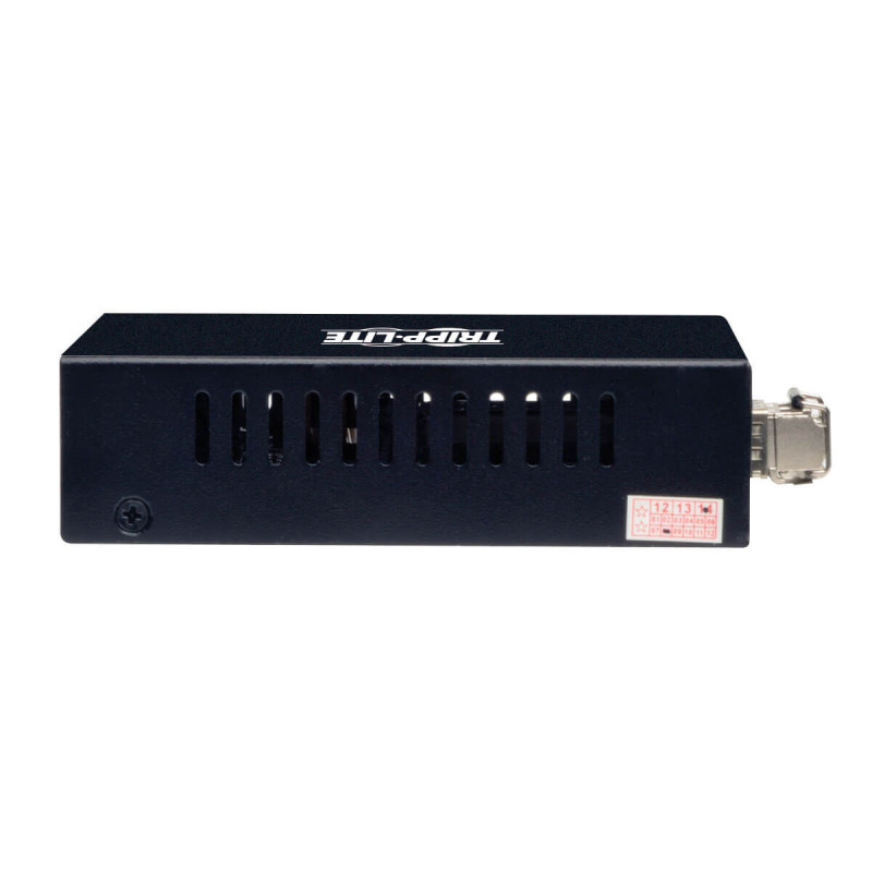 Konvertor z optických vlákien na Ethernet, 10/100/1000Mb/s, LC Multimode, 850nm, max.550m