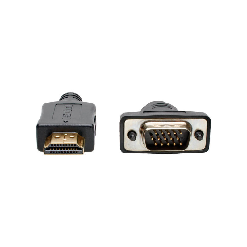 Video kábel HDMI/VGA, Low-Profile HD15 (Samec/Samec), 1.8m