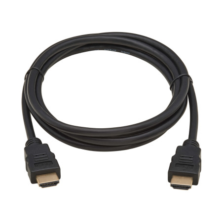 Kábel HDMI vysokorýchlostný, digitálny video+zvuk, UHD 4K (Samec/Samec), čierna, 0.91m