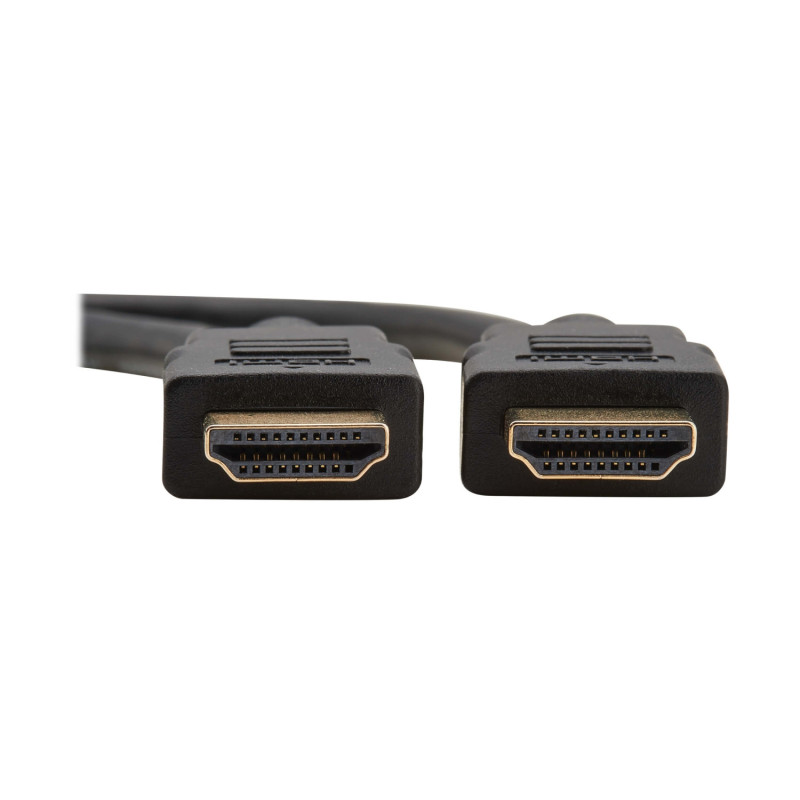 Kábel HDMI vysokorýchlostný, digitálny video+zvuk, UHD 4K (Samec/Samec), čierna, 0.91m