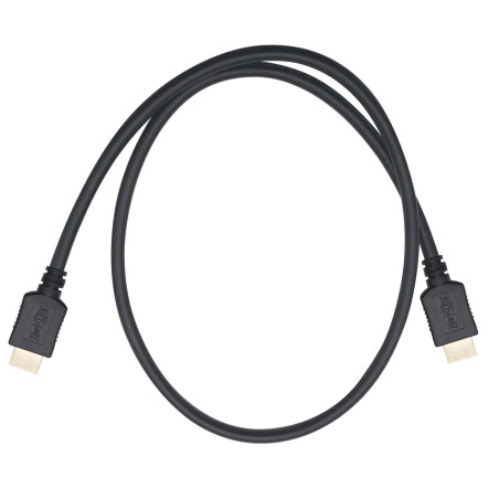 Kábel HDMI 8K 60Hz, Dynamic HDR, 4:4:4, HDCP 2.2, čierna, 0.9m