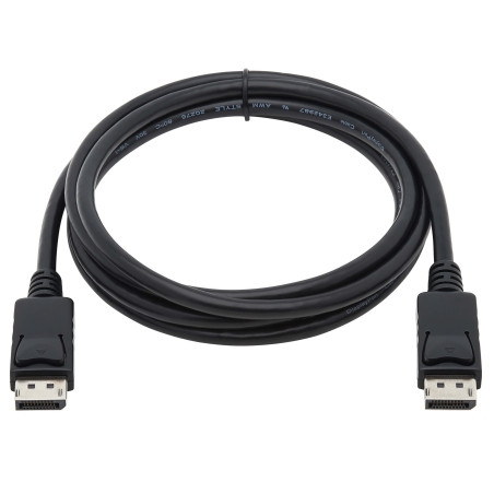 Kábel DisplayPort so západkou, 4K 60Hz, (Samec/Samec), 1.83m