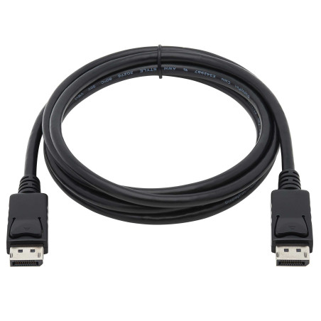 Kábel DisplayPort so západkou, 4K 60Hz, (Samec/Samec), 3.05m