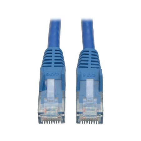 Ethernetový kábel Cat6 Gigabit Snagless Molded (UTP) (RJ45 Samec/Samec), modrá, 0.31m