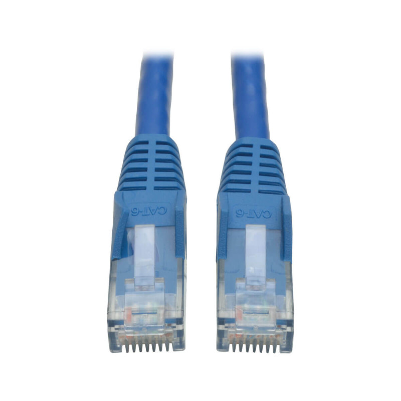 Ethernetový kábel Cat6 Gigabit Snagless Molded (UTP) (RJ45 Samec/Samec), modrá, 0.31m