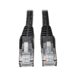Ethernetový kábel Cat6 Gigabit Snagless Molded (UTP) (RJ45 Samec/Samec), čierna, 3.05m